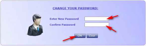 Change password in first login