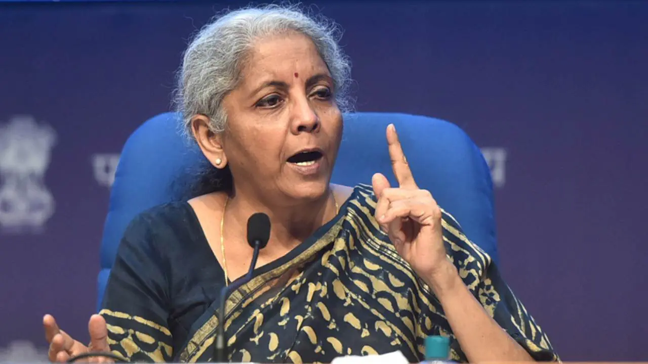 Finance Minister Nirmala Sitaraman