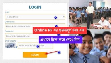 Online PF Login Page update