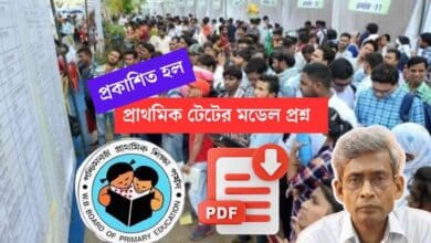 Primary TET 2023 Model Question Paper Download PDF