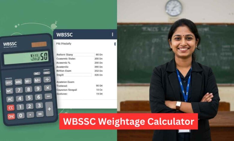 WBSSC Weightage Calculator