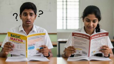 Class XI Basic Math VS Standard Math