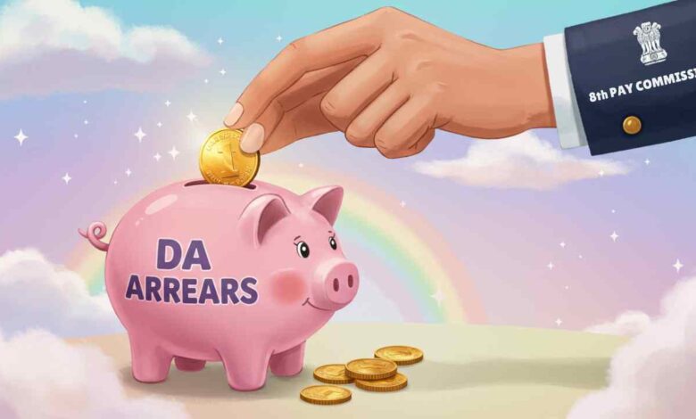 Da Arrear With 8th Pay Commision