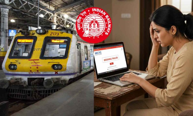 Tatkal Ticket Booking Failed