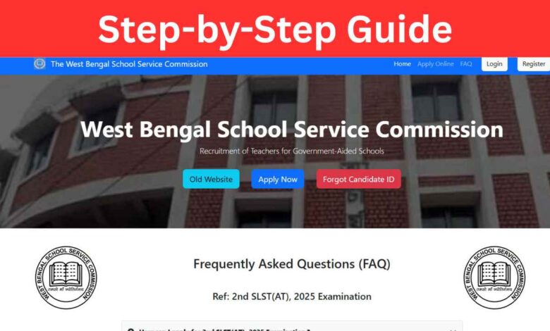 Wbssc Application Process Step By Step Guide