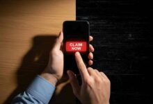Claim Now Mobile Message