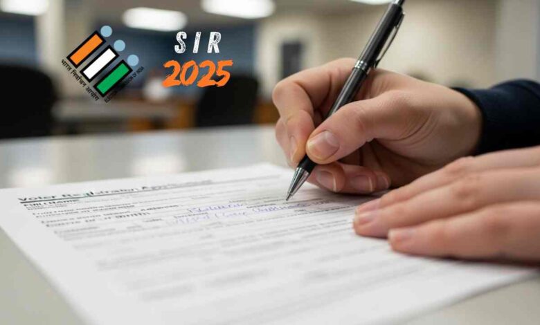 Sir 2025 Form Fillup