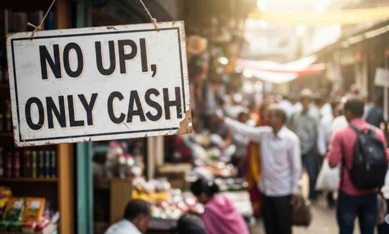 Upi Crisis No Upi Only Cash