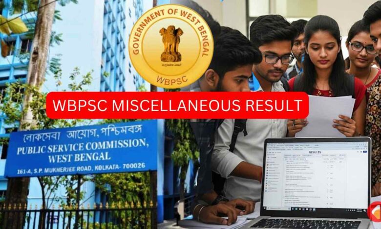 Wbpsc Miscellaneous Result