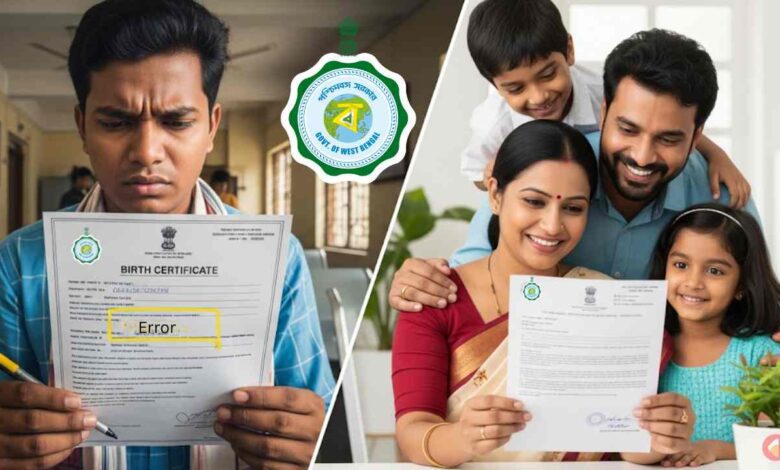 Birth Certificate Correction West Bengal