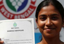 Domicile Certificate West Bengal