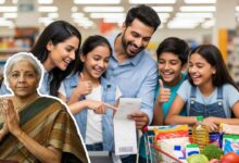 Gst New Rates Happy Middle Class Family Nirmala Sitharaman