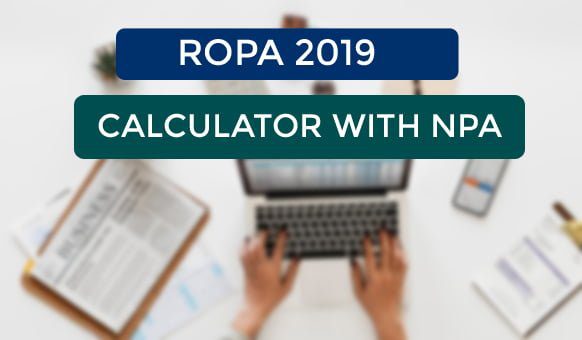 ROPA 2019 Calculator with NPA For Medical Officers and others