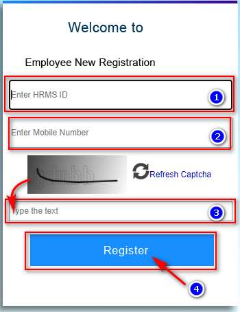 Registration in WBIFMS