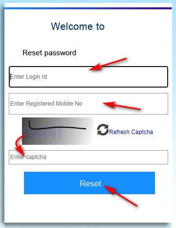 Password Reset of NGIPF