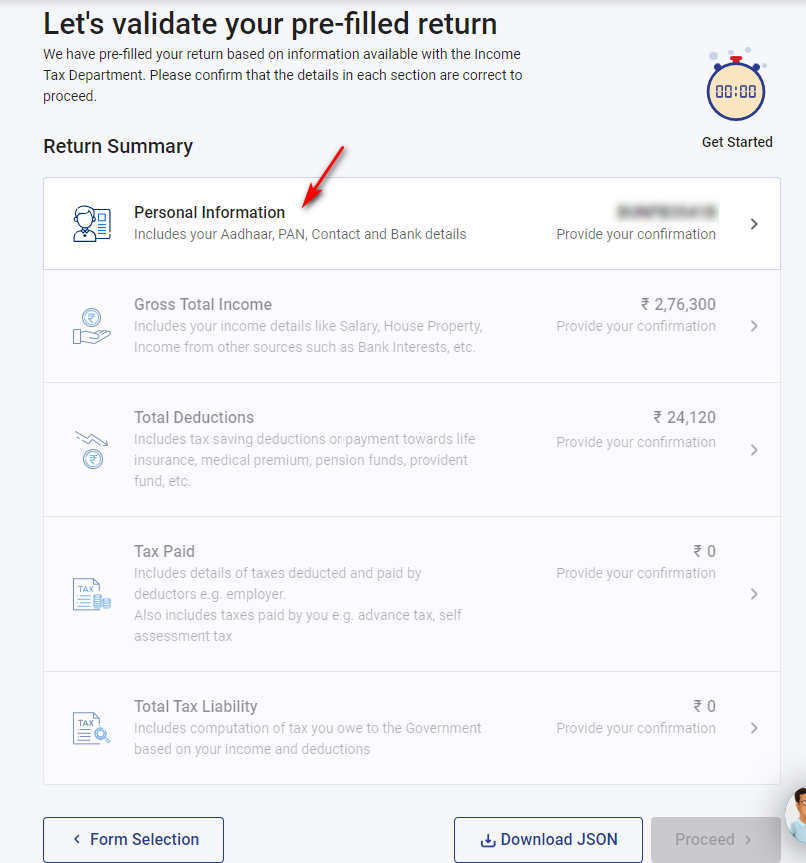 Income Tax Return e-filing