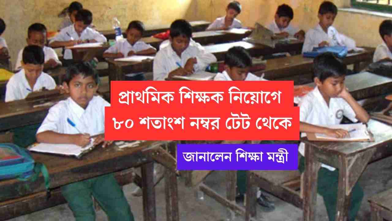 Primary TET Weightage is now 80 percent