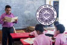 Teacher inside class wbbse