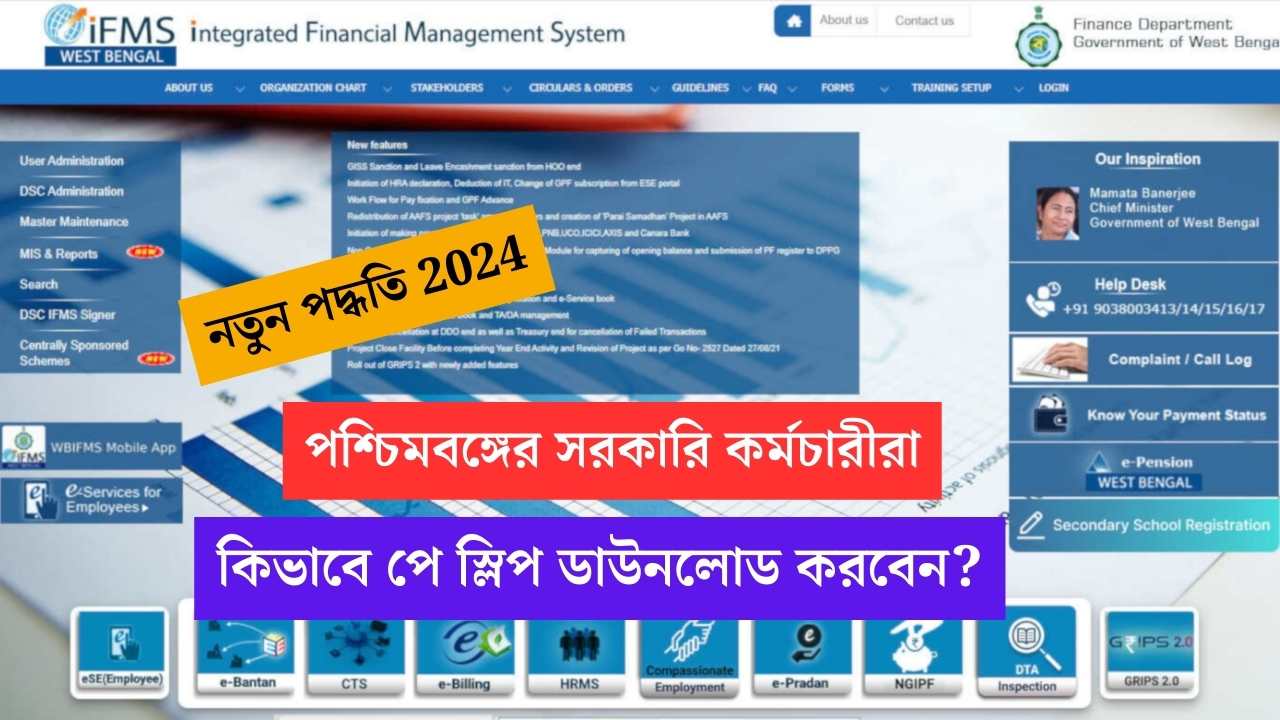 WBIFMS Pay Slip Download 2024