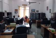 Inside a government office of West Bengal