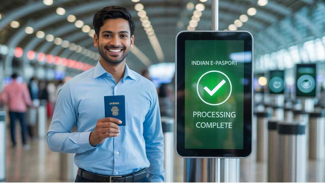 e-passport India