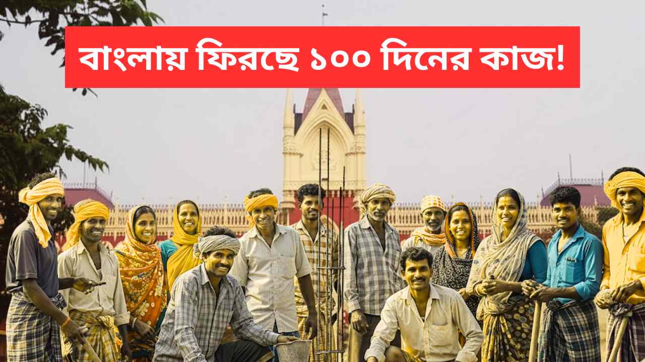 100 Days Work Is Returning To West Bengal