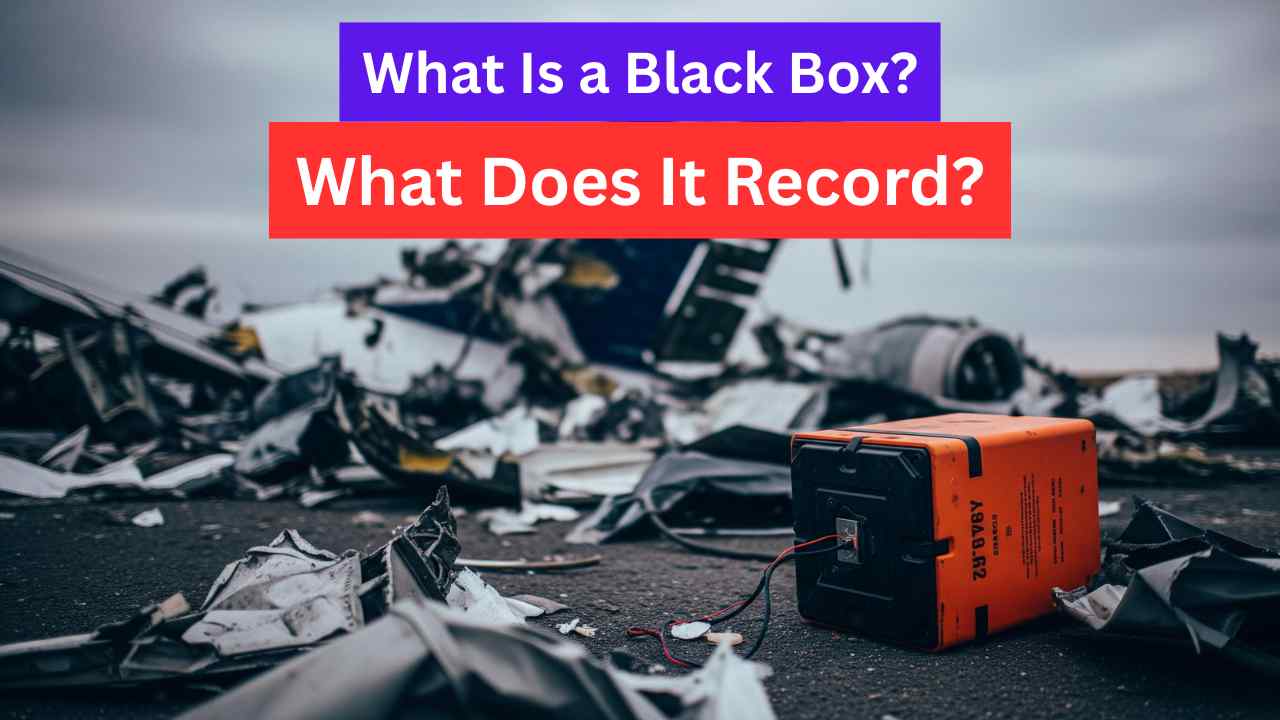 Black Box Of A Plane En