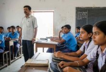 West Bengal Teacher Inside Classroom