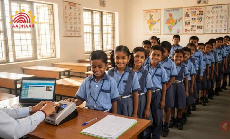Child Aadhaar Update: এবার স্কুলেই হবে শিশুদের আধার বায়োমেট্রিক আপডেট, সরকারের নতুন উদ্যোগ 1 Child Aadhaar Update At School