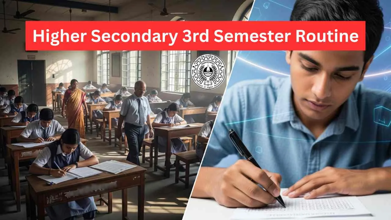 Hs 3rd Semester Routine En