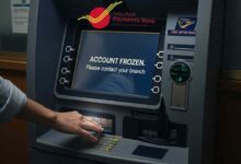Post Office Savings Account Frozen