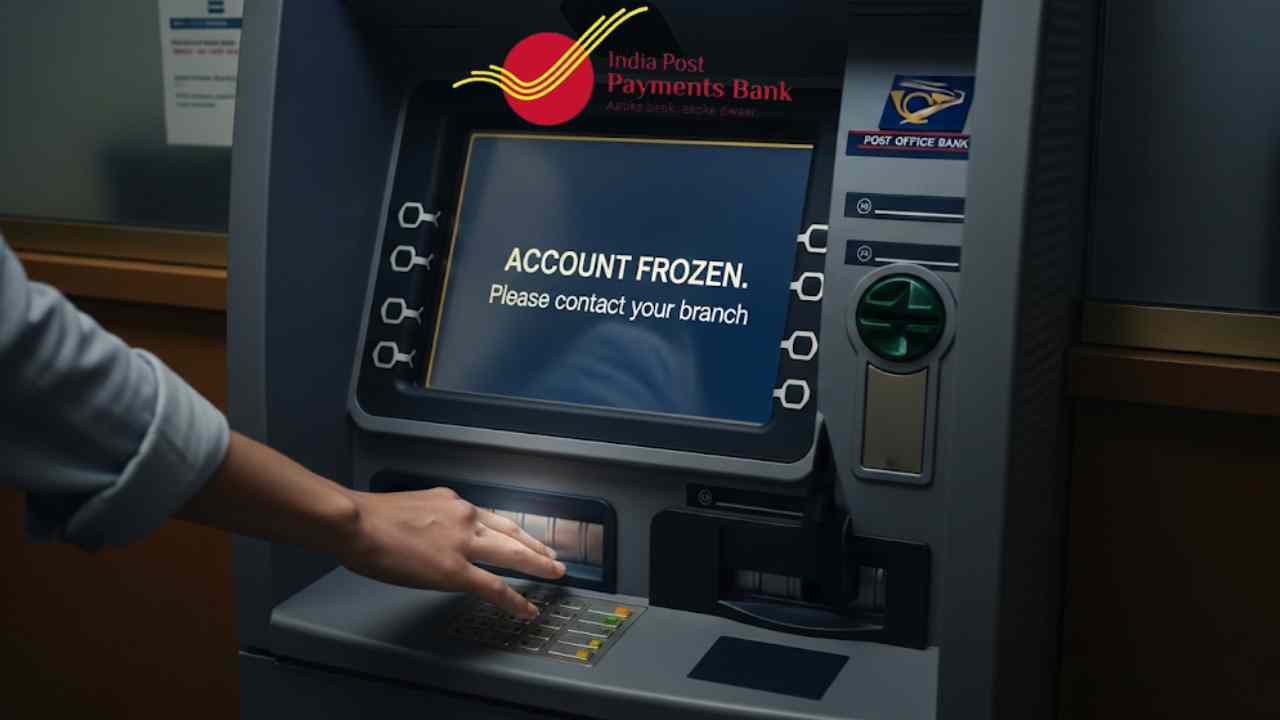 Post Office Savings Account Frozen