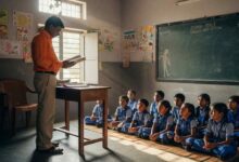 Primary Teacher In A Classroom