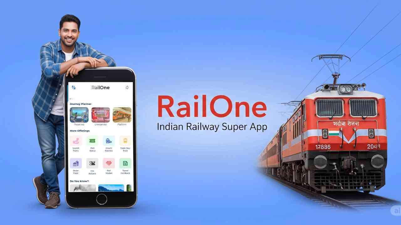 Railone App By Indian Railway