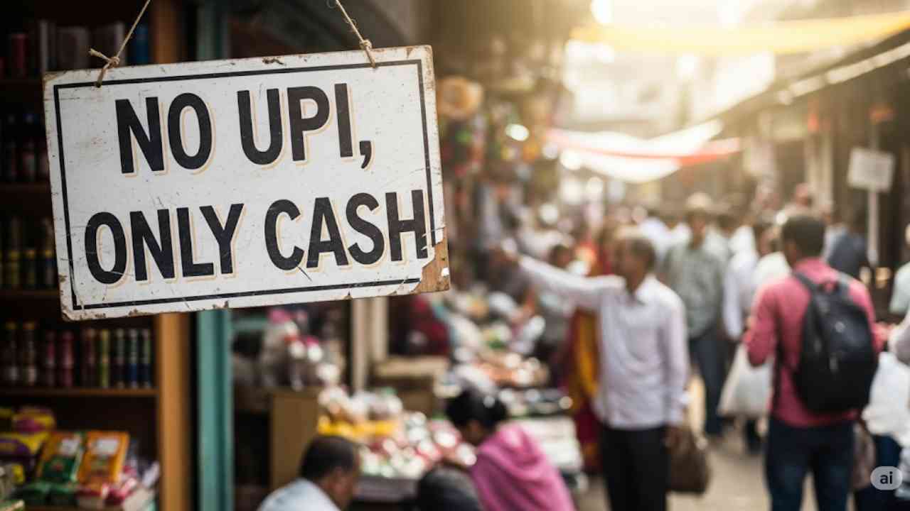 Upi Crisis No Upi Only Cash