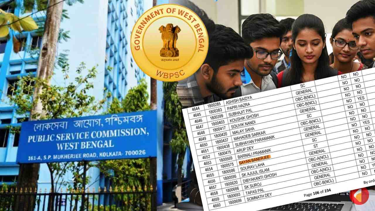 Wbpsc Miscellaneous Result Controversy