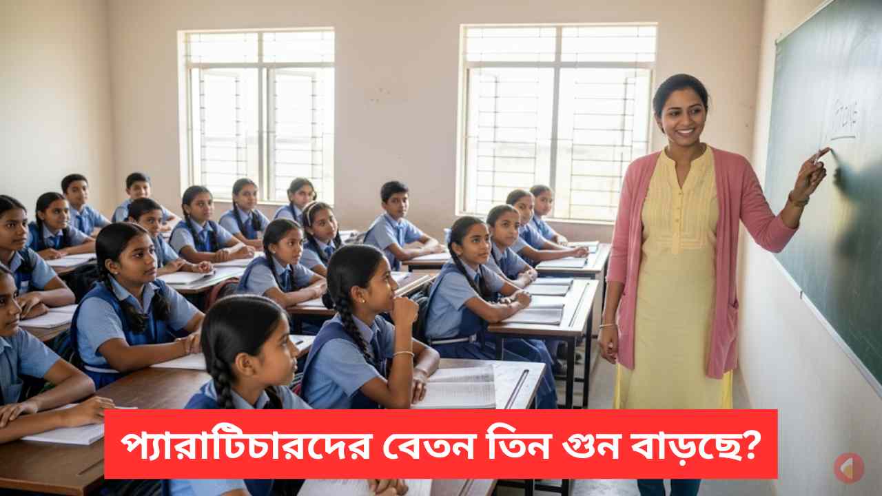 West Bengal Para Teacher In A Classroom