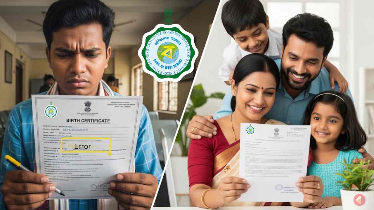 Birth Certificate Correction West Bengal