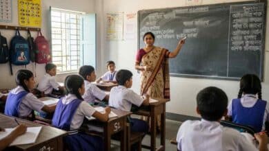 A Teacher In A Class Room