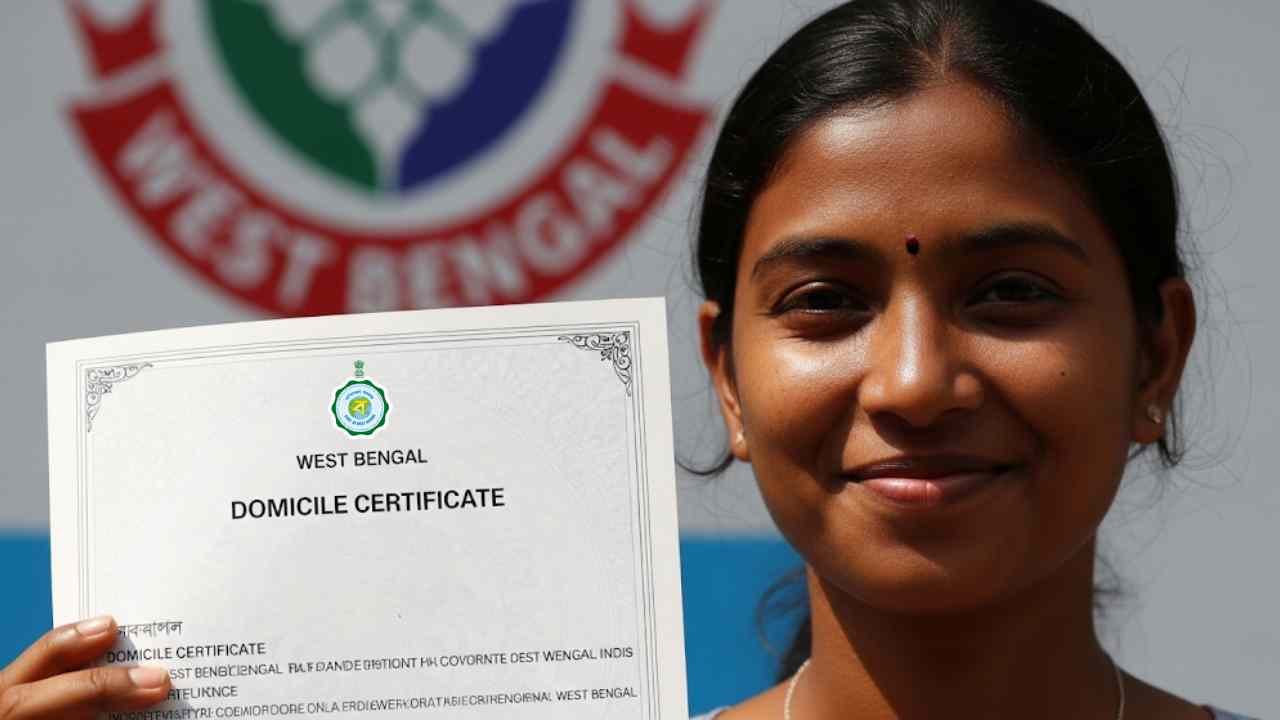 Domicile Certificate West Bengal