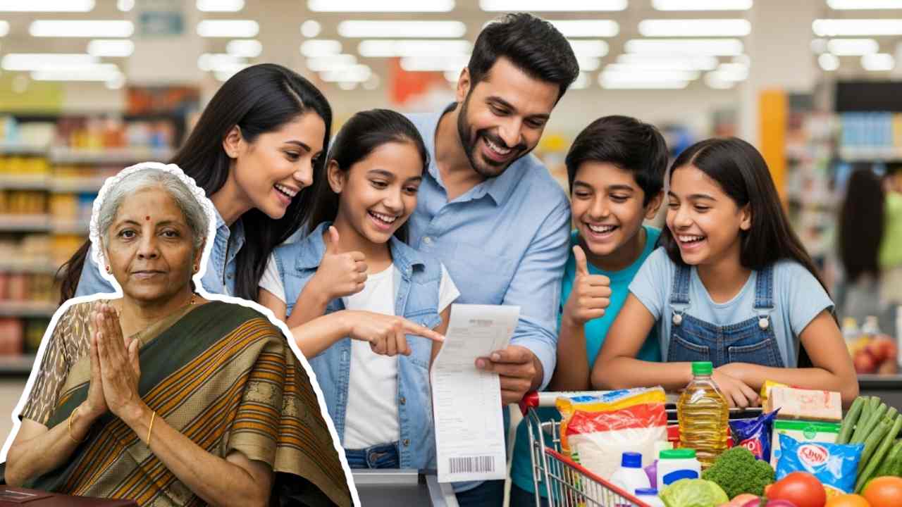 Gst New Rates Happy Middle Class Family Nirmala Sitharaman