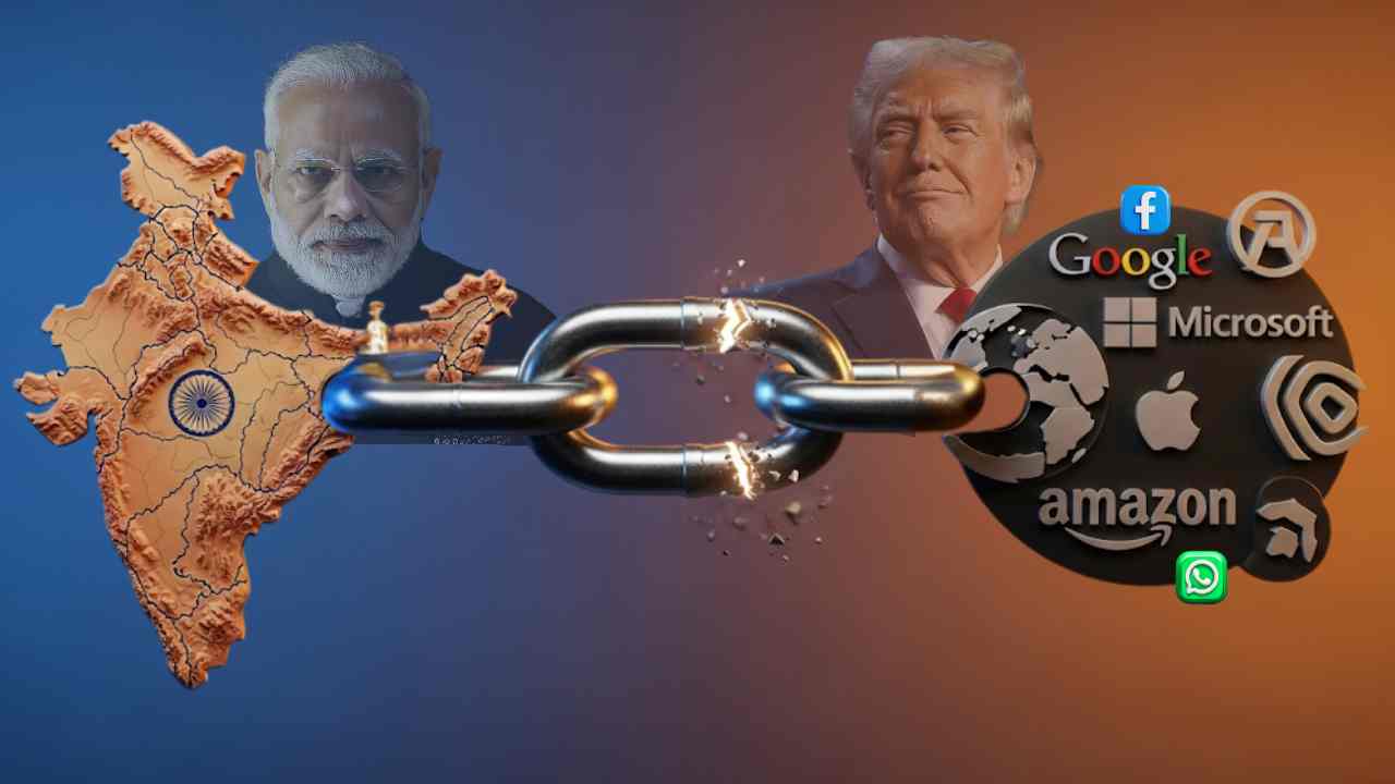 India Digital Dependency On Us Narendra Modi And Trump