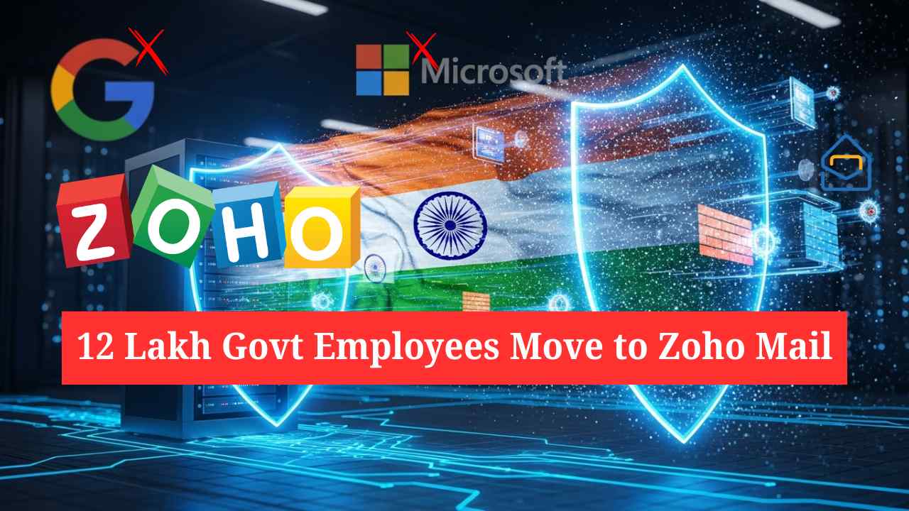 12 Lakh Government Employees Move To Zoho Mail