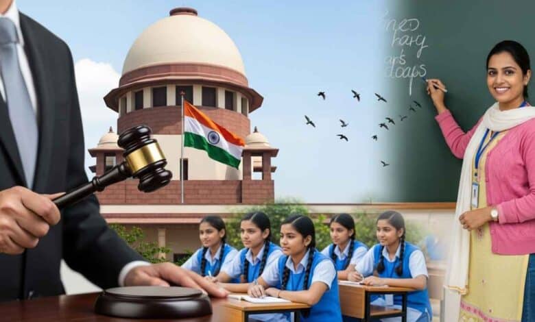 A Gavel With Supreme Court And Teacher In Class