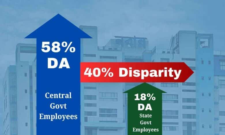 Center Da 58 Percent And State Da 18 Percent Da Disparity En