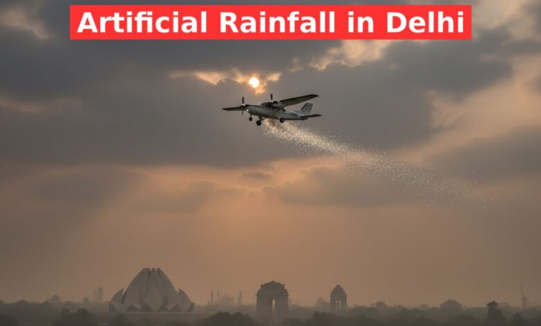 Cloud Seeding Delhi
