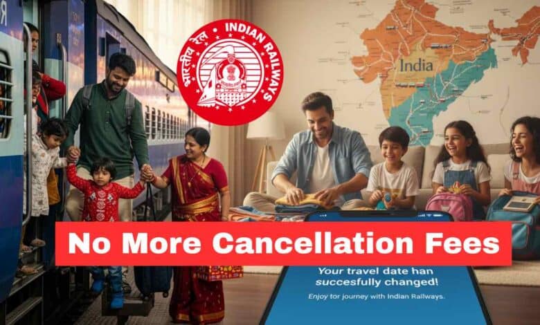 Irctc New Rule For Ticket Date Change En