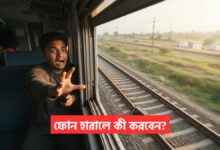 Lost phone on train