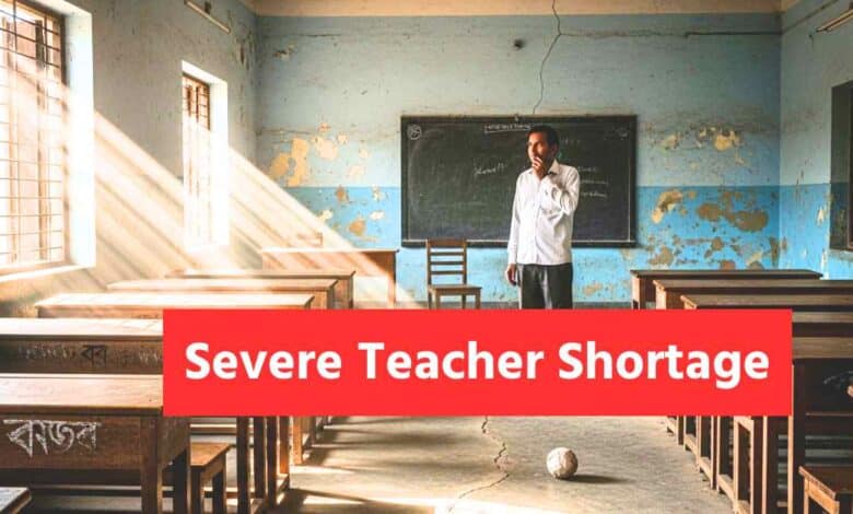 School Crisis West Bengal Teacher Shortage En