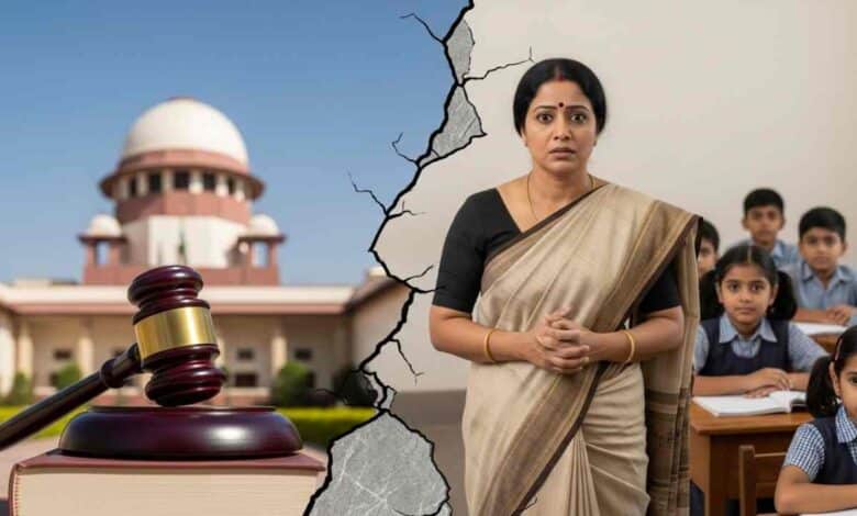 Supreme Court Of India And Teacher In A Class